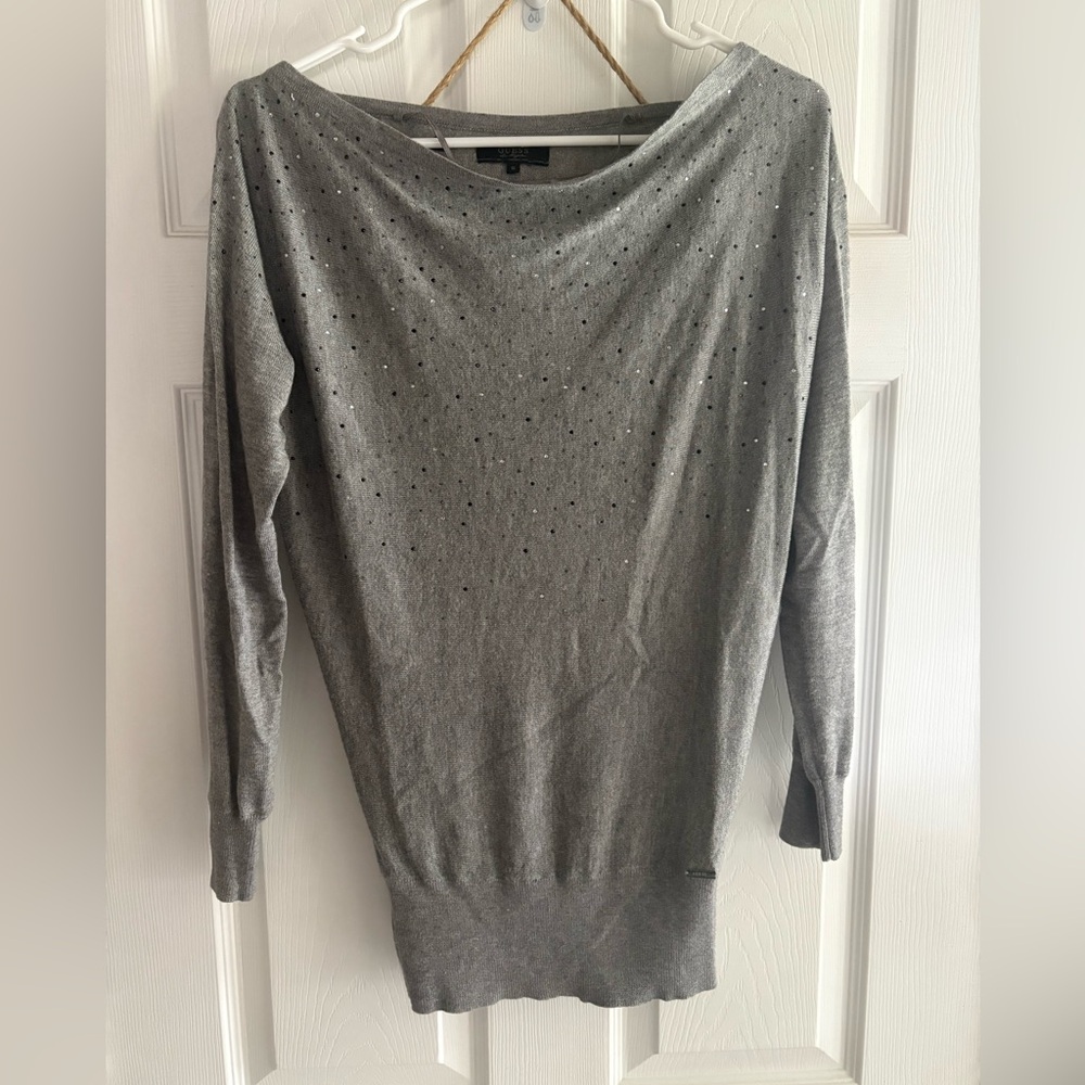 Guess Gray Lightweight Sweater